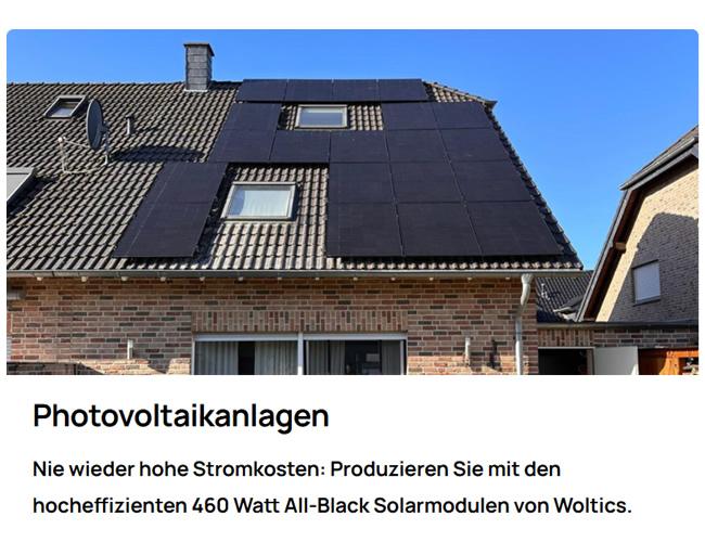 Photovoltaikanlagen in Windeck, Niederirsen, Ölsen, Pracht, Birkenbeul, Fürthen, Oberirsen und Breitscheidt, Werkhausen, Weyerbusch